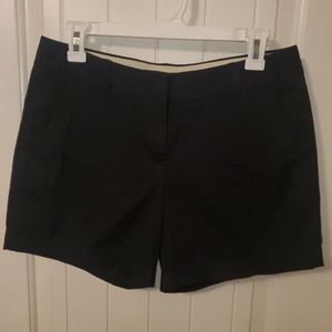 J.CREW Chino shorts, women's size 4, Black
